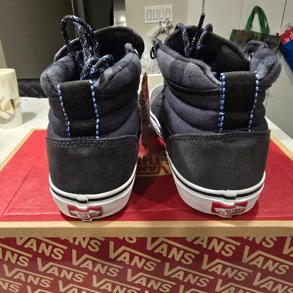 Vans Men's Ward Hi MTE Outdoor Shoes All Weather Grey Size 10 NEW GRAY BOOTS - Picture 3 of 12